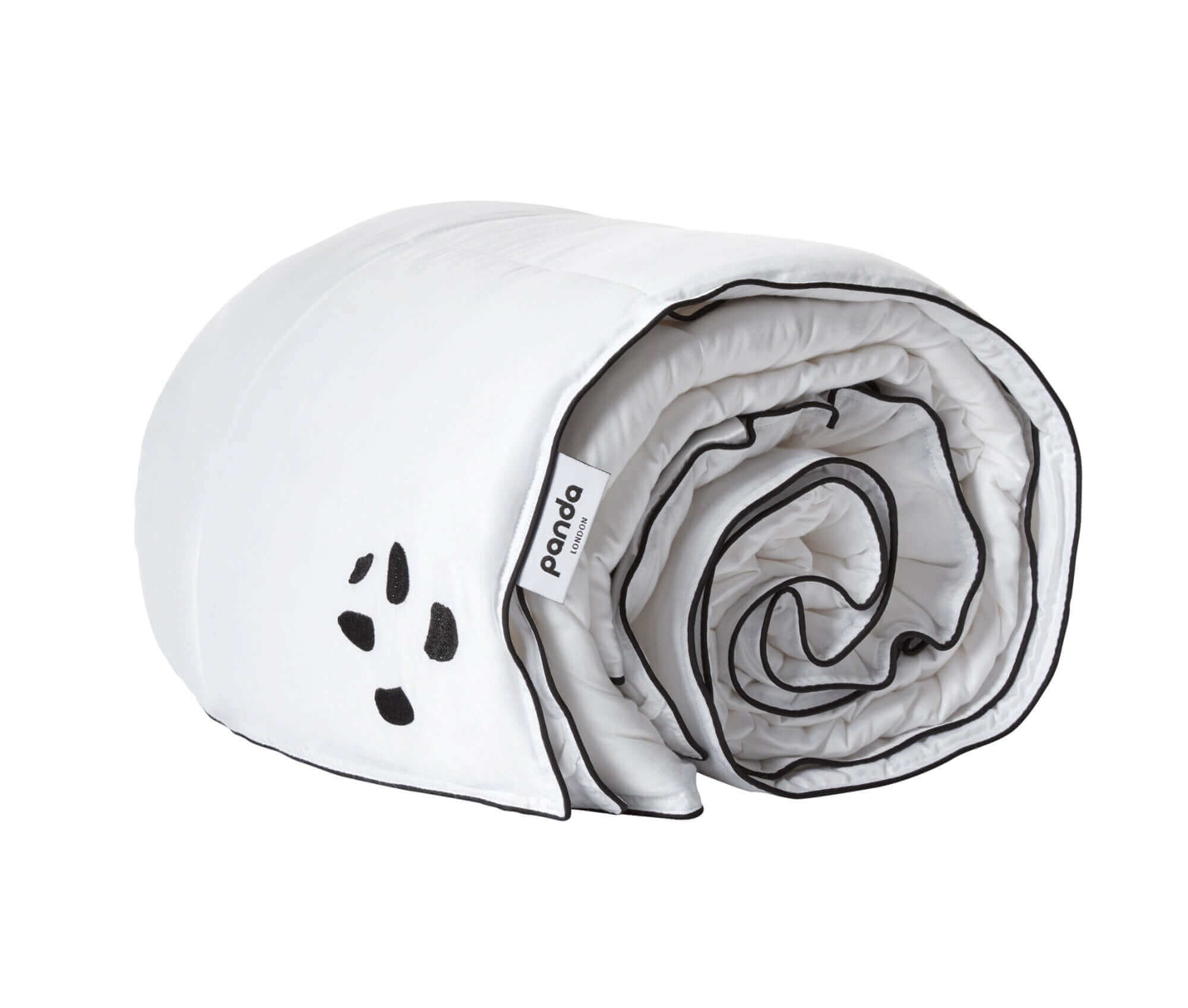 Kids Panda Cloud Bamboo Duvet Rolled - Panda London