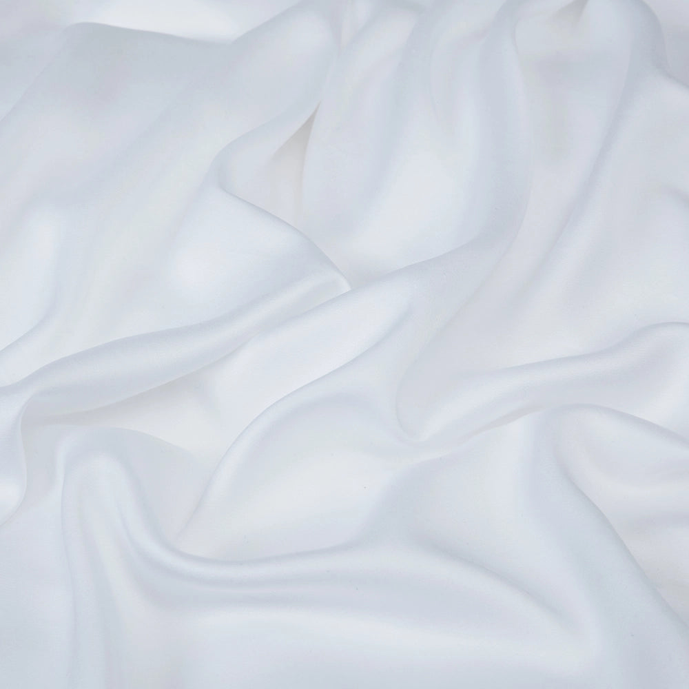 [BBWhiteFS] White Fitted Sheets 100% Bamboo Bedding Texture