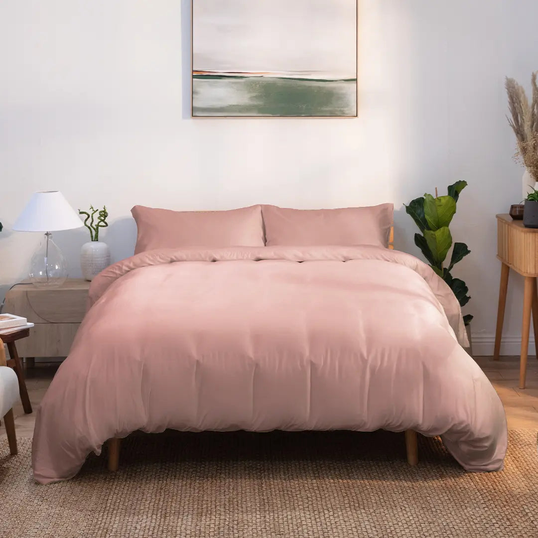 [DCSVintagePink] 100_Bamboo_Bedding_Duvet_Cover_Set_-_Vintage_Pink_c3809f02-c2f1-4c42-9cac-46ed7915eb90