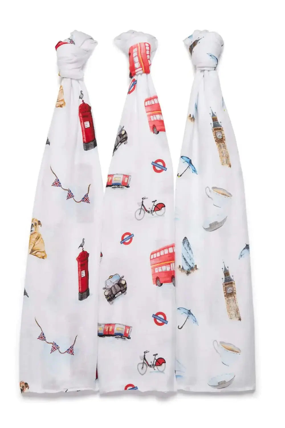 [MuslinSwaddlesLondon] Panda London Collections All Three