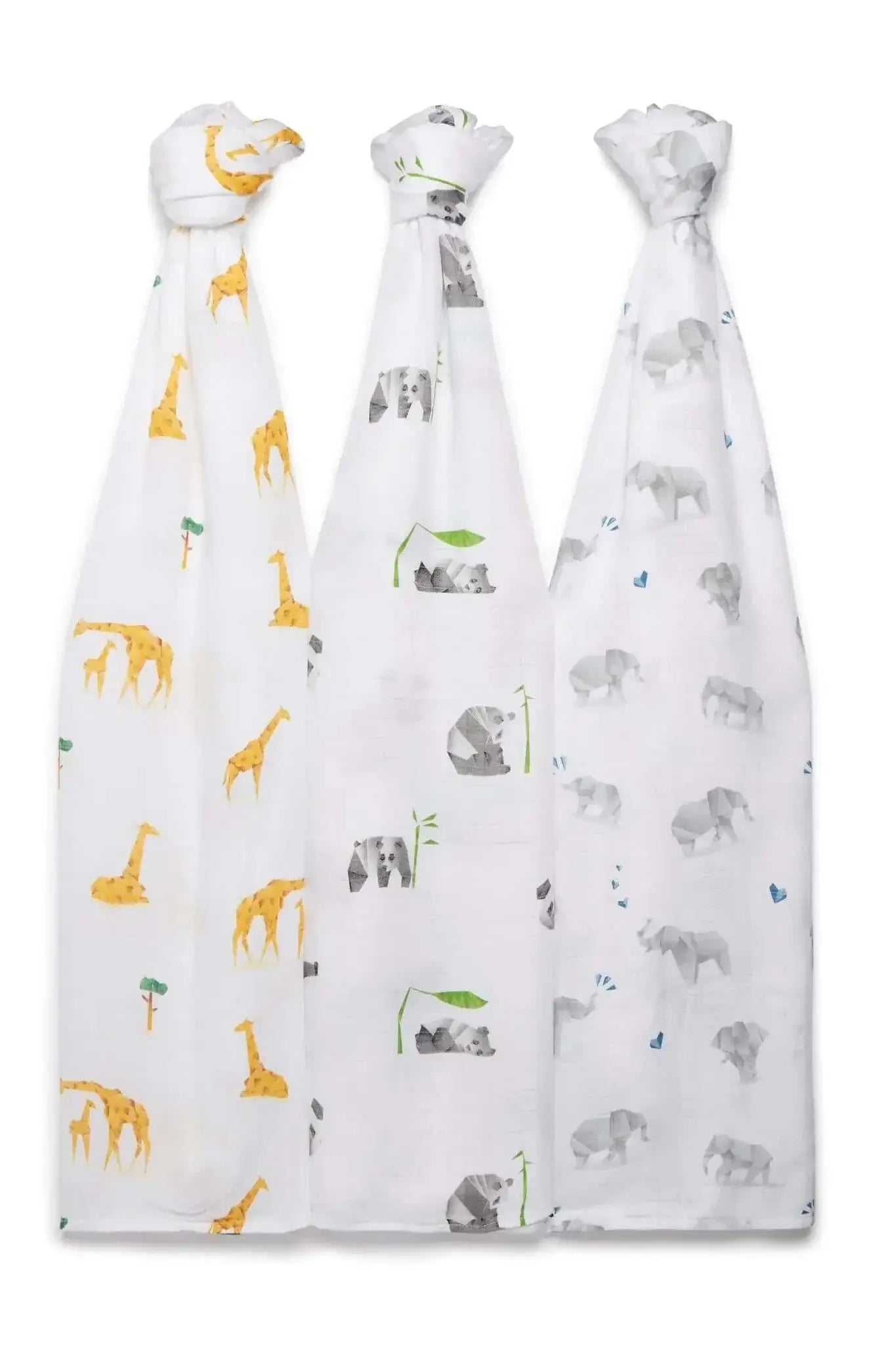 [MuslinSwaddles] Panda London Origami Collections All Three