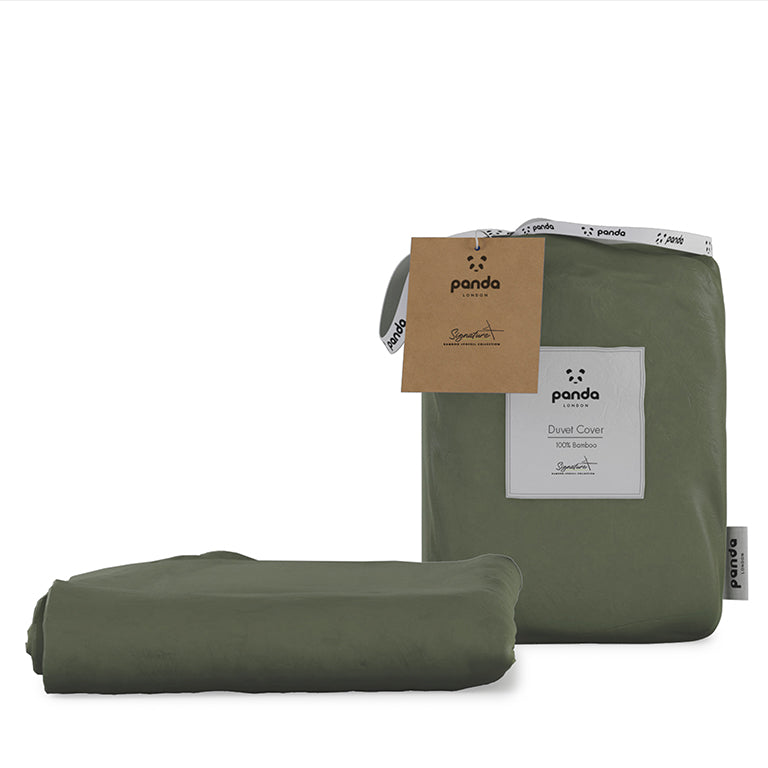 [ForestGreen] Signature Plus Bamboo Duvet Cover Package