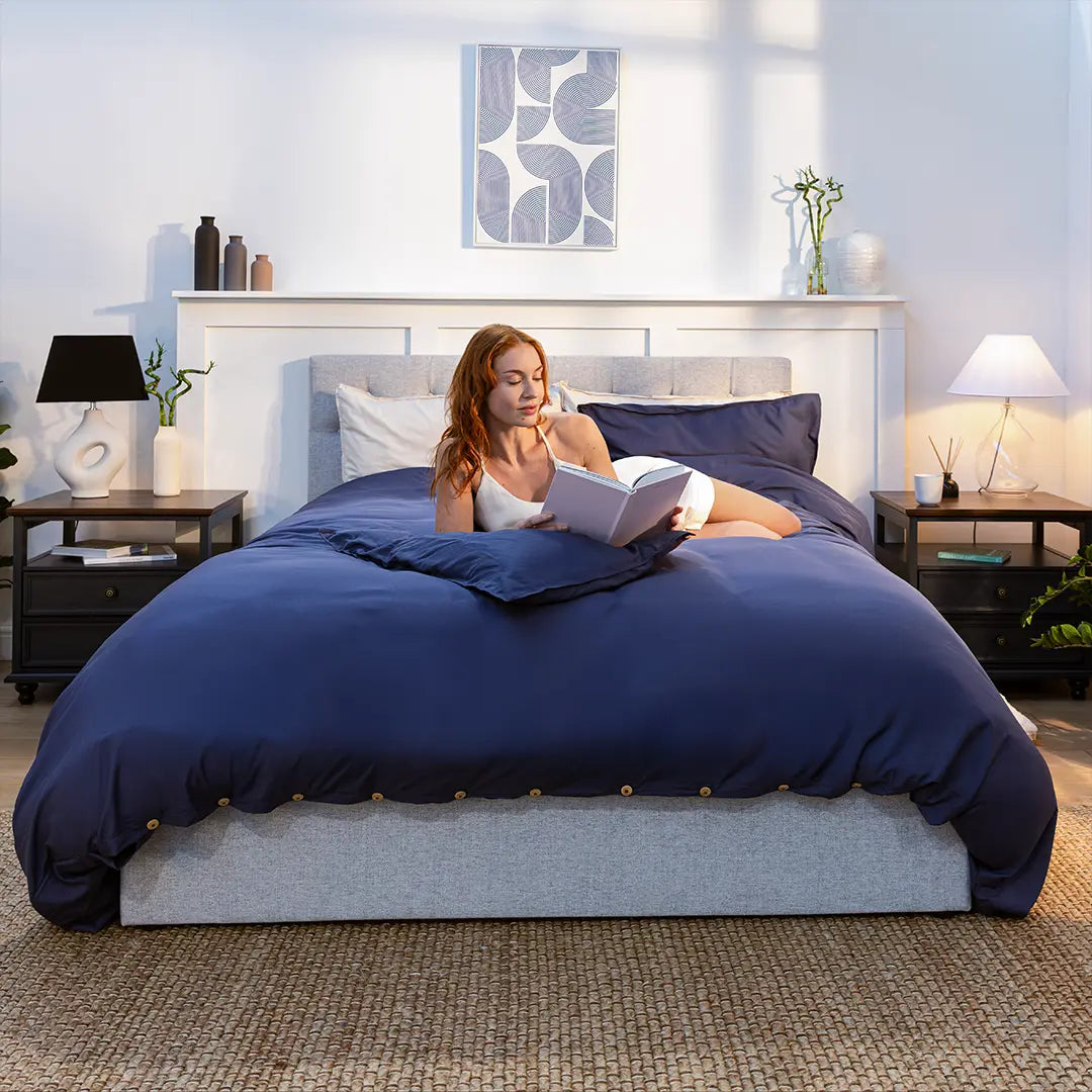 [BFLNavy] Bamboo_French_Linen_Duvet_Cover_set_-_Navy_04