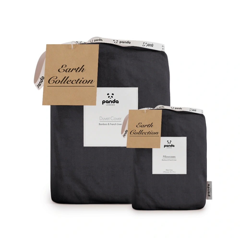 [BFLSlateGrey] Bamboo_and_French_Linen_-_Urban_Grey_Package_Duvet_Cover_Set