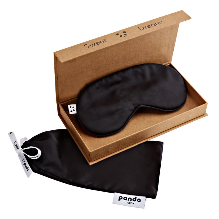 [BlackEyeMask] Panda London Bamboo Black Eye Mask Package