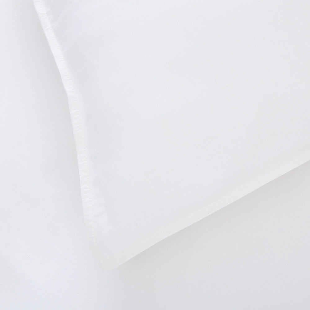 [CoconutWhitePillowcases] BambooFrenchLinen Pillowcases Corner Texture