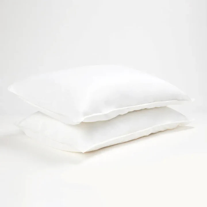[BFLWhite] DuvetCoverSet-CoconutWhite_-_BambooFrenchLinen-_Pillows