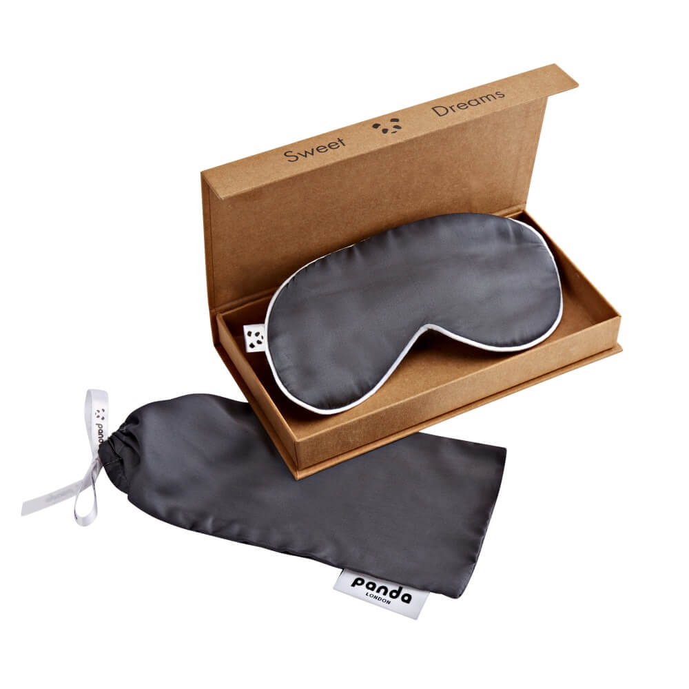 [GreyEyeMask] Panda London Bamboo Grey Eye Mask