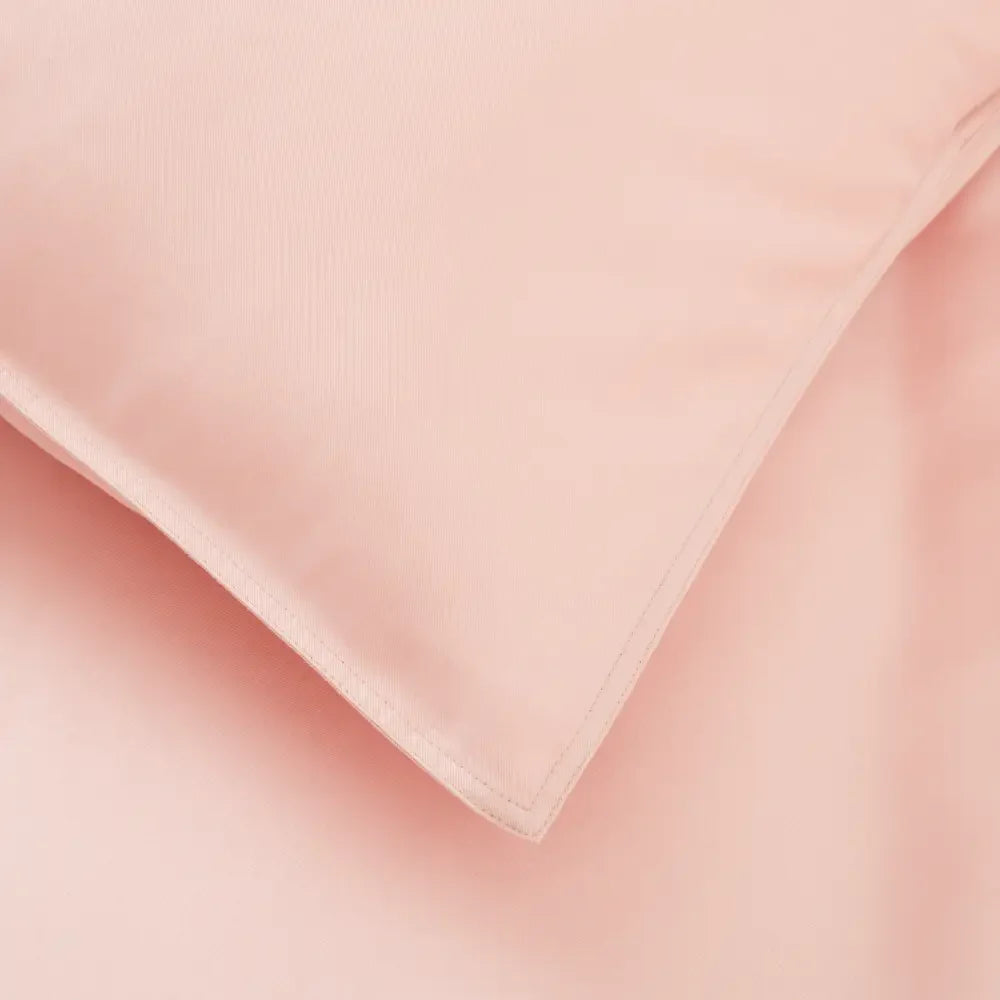 [PinkDCFrench] HimalayanPink_-_BambooFrenchLinen-_Bedding_Set_Texture_Duvet_Cover