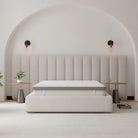 [all] Hybrid Bamboo Mattress Topper on a Mattress-productimage02