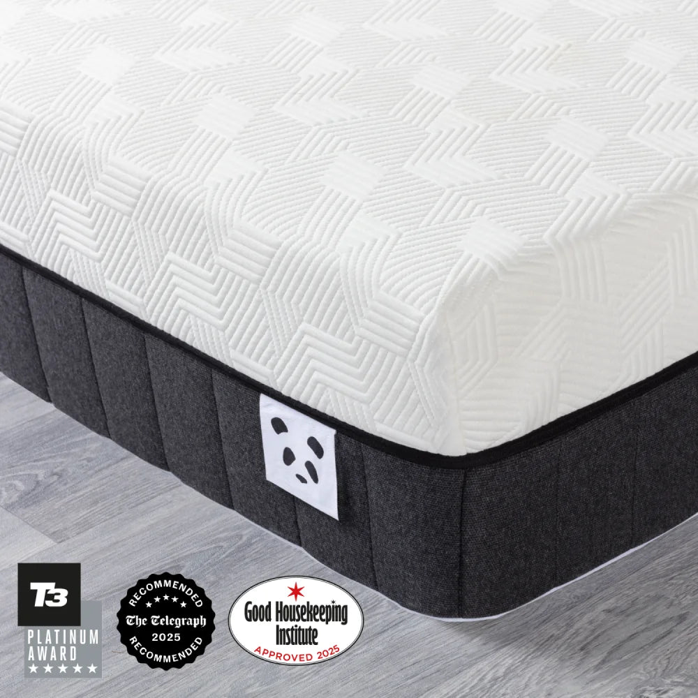 [HybridMattressPro] Main Image for Hybrid Bamboo Mattress Pro with all awards
