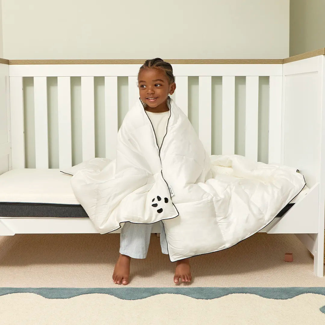 [all] Boy wrapped with Kids Cloud Bamboo Duvet
