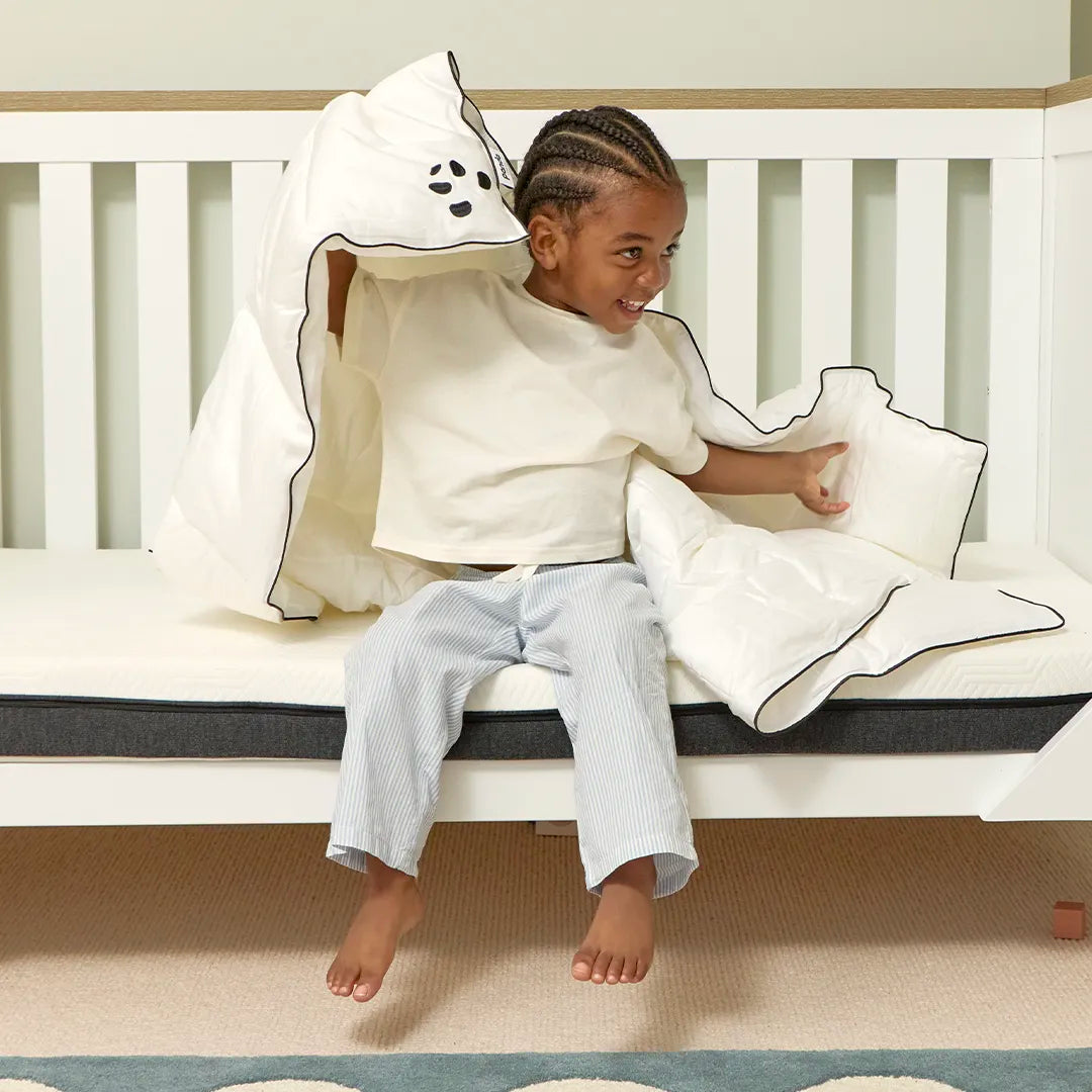 Kids Cloud Bamboo Duvet Boy playing around