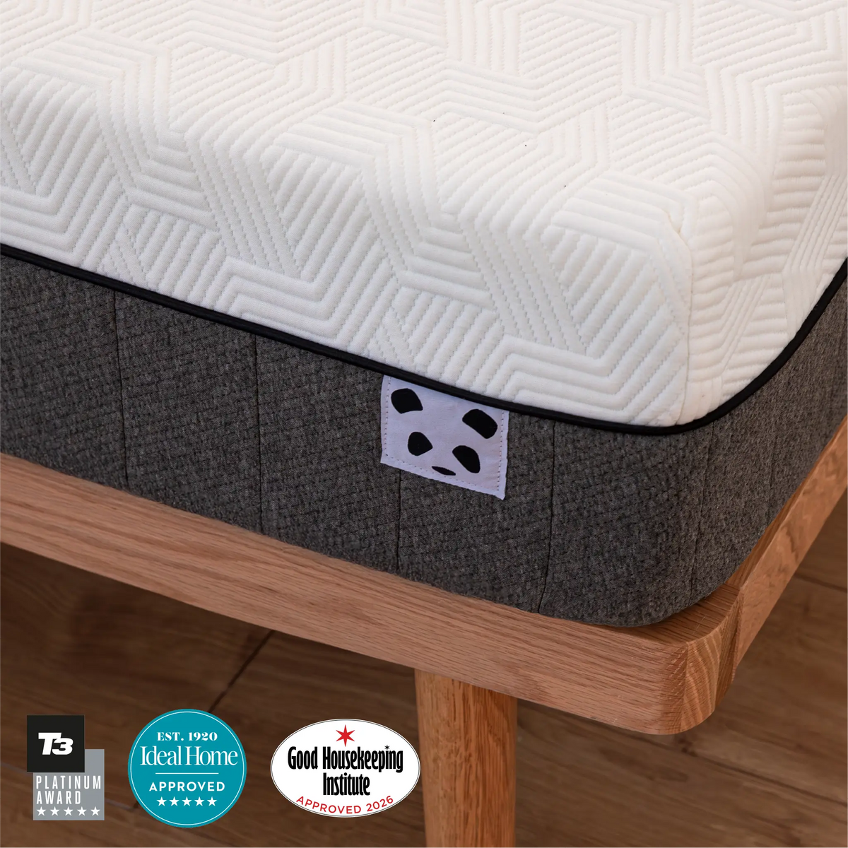 [HybridBambooMattressUpdated] Hybrid Bamboo Mattress Panda London Corner with awards