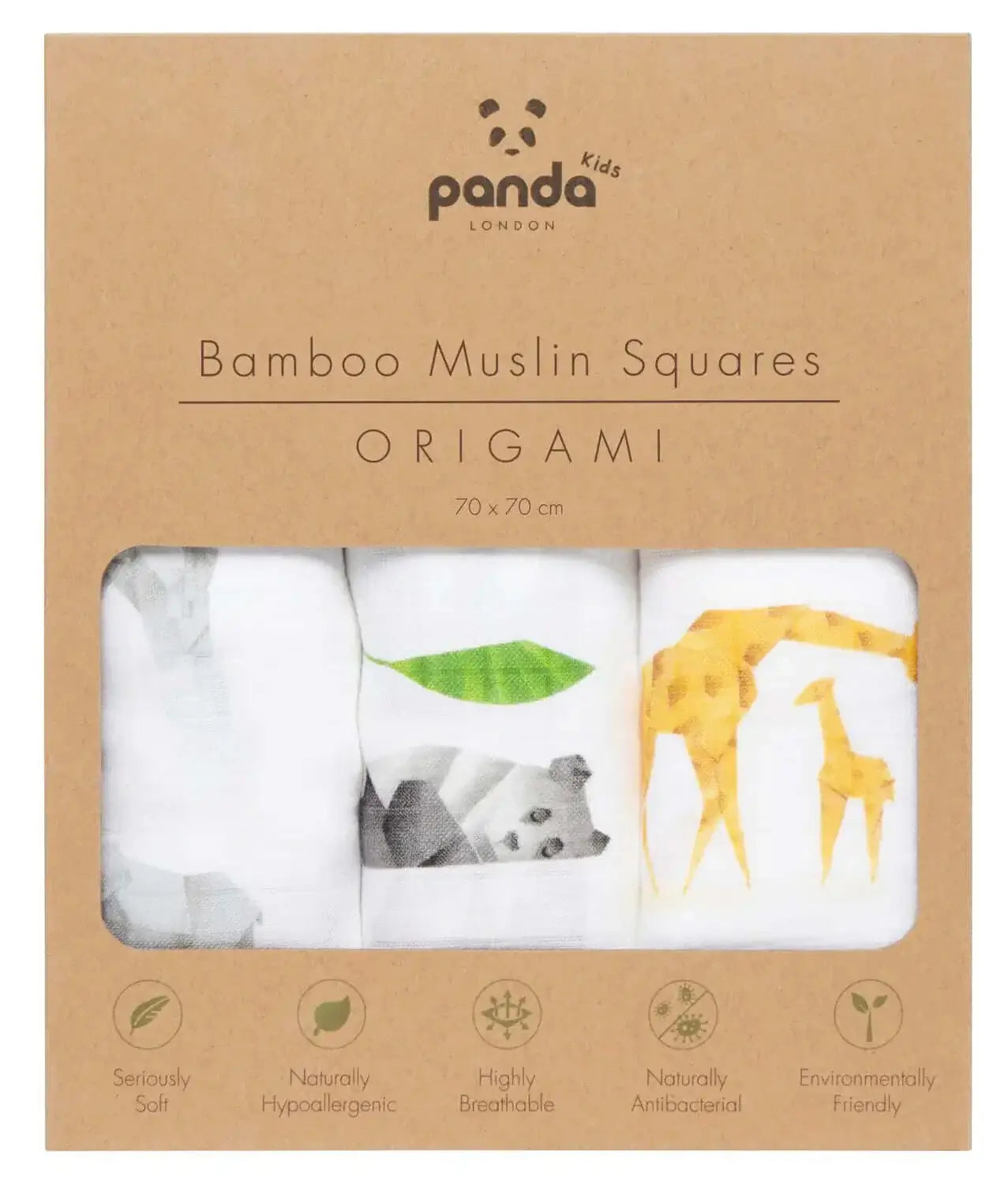 [MuslinSquares] Panda London Squares Origami Collections Package