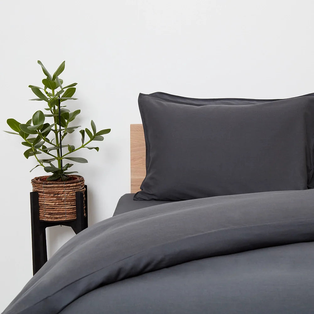 [SlateGreyDCFrench] SlateGrey_-_BambooFrenchLinen-_Bedding_Set_01_Duvet_Cover