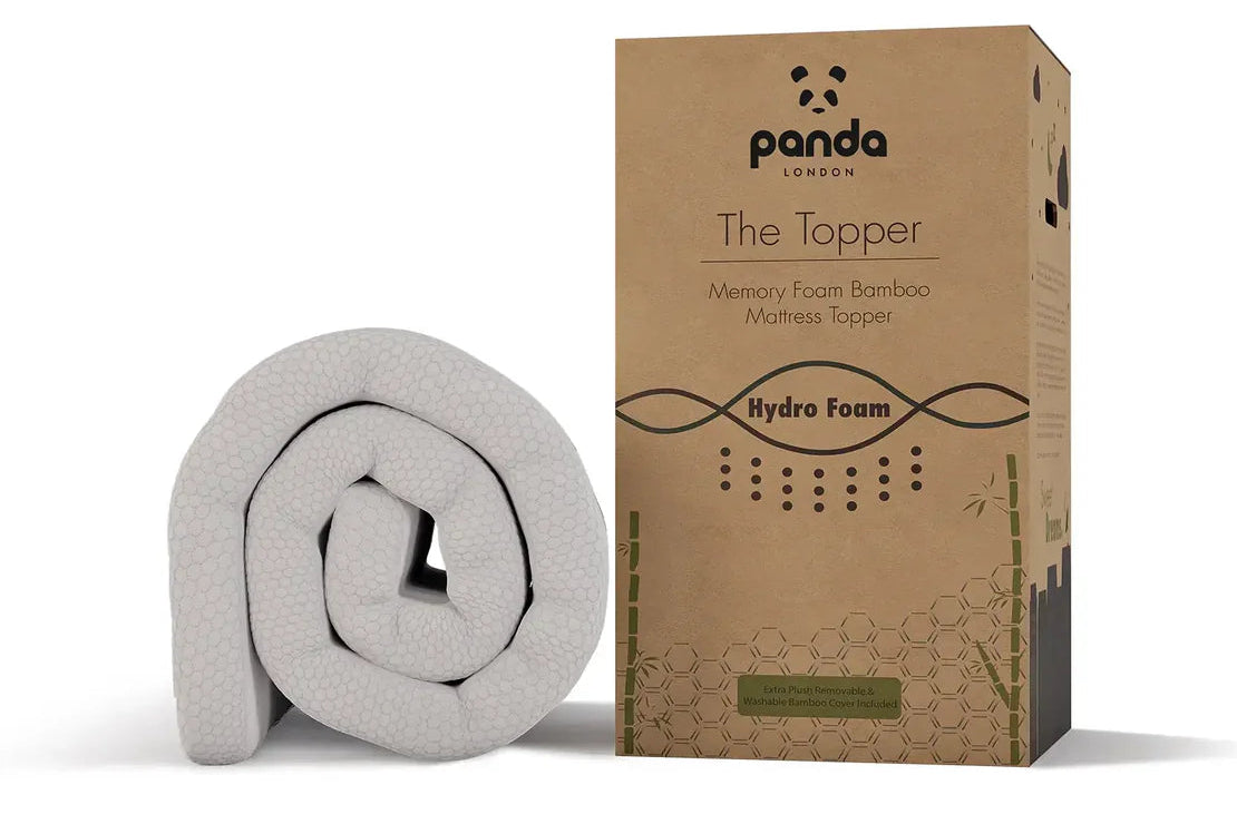 [MattressTopper] Panda London Memory Foam Bamboo Mattress Topper package box