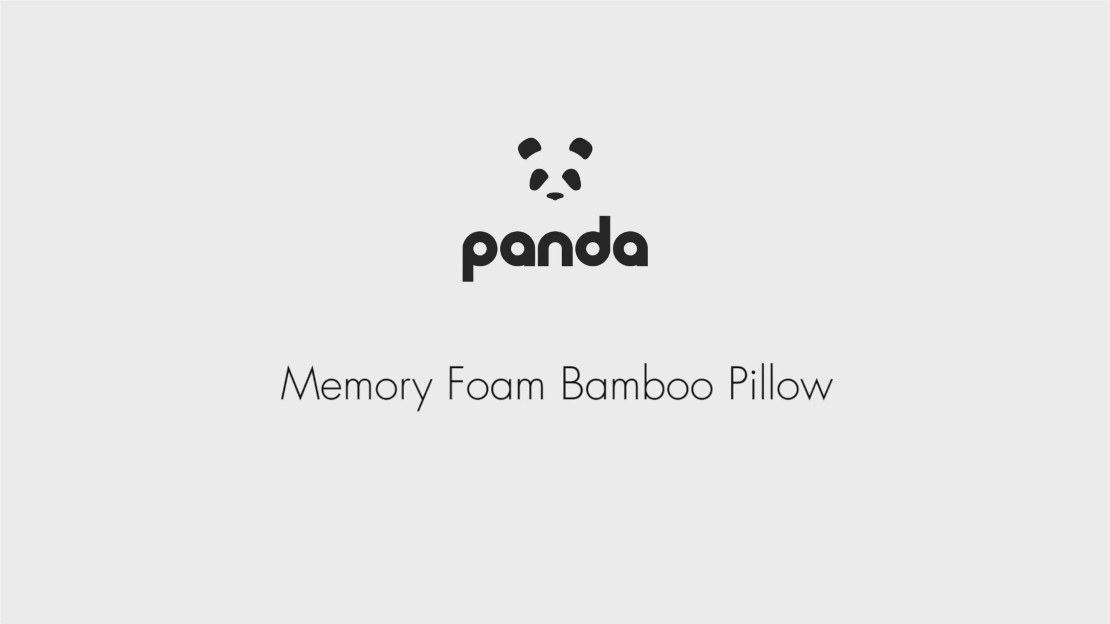 [MemoryFoamPillow] Panda London Bamboo Memory Foam Pillow Video