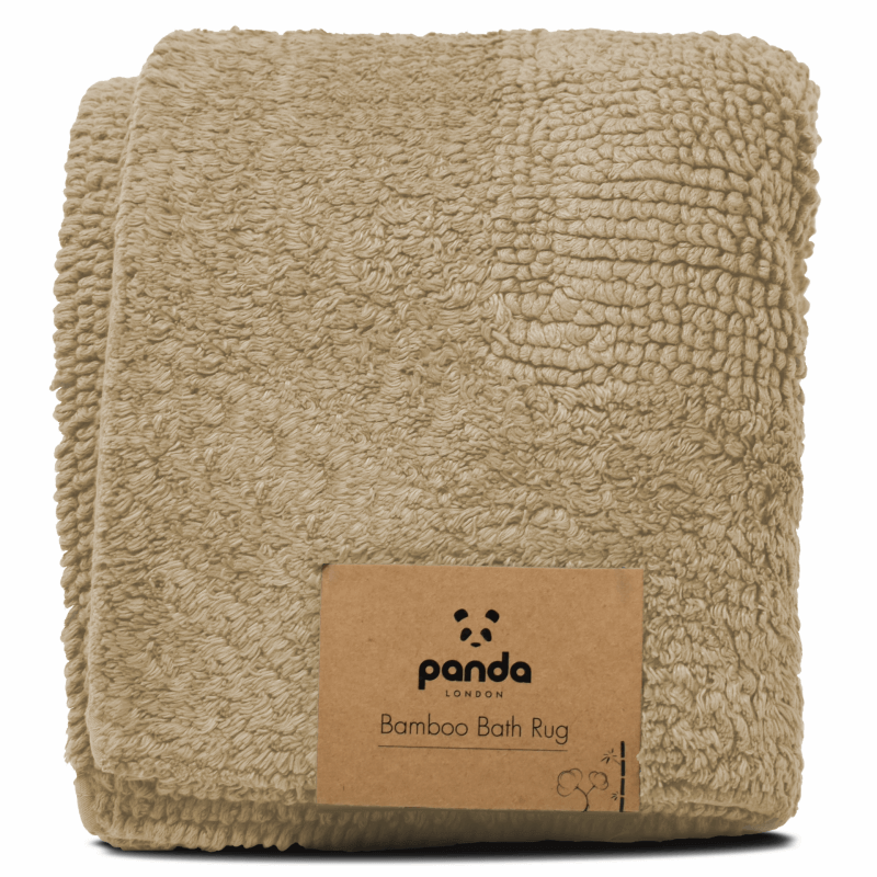 [SandBathRug] Bamboo Bath Rug Sand  - PandaLondon