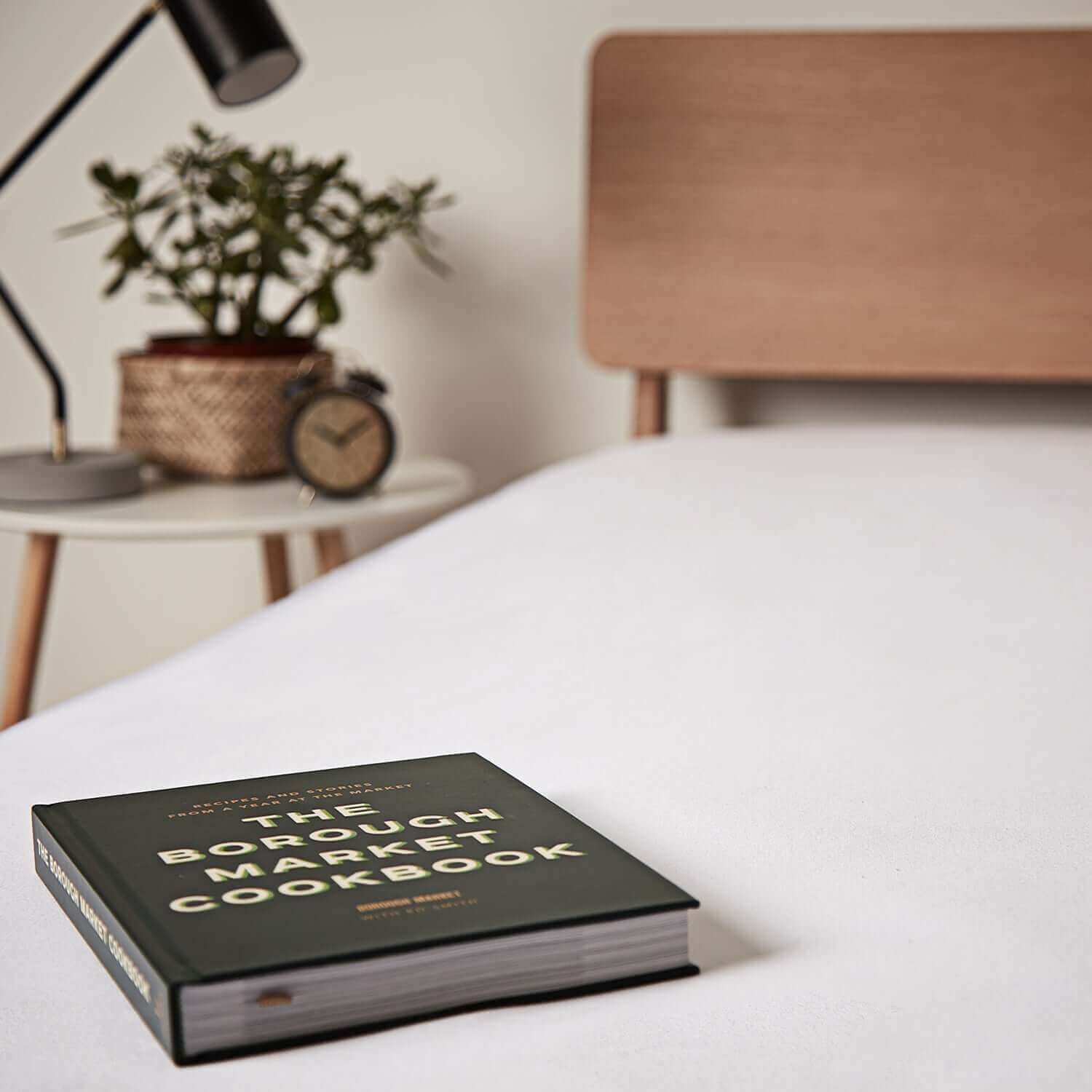 Book on a Bamboo Mattress Protector 