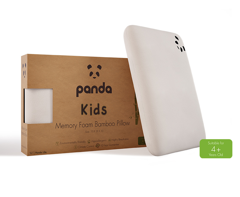 Panda London Kids Memory Foam Bamboo Pillow