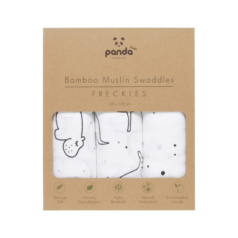 baby muslin Swaddle Freckles