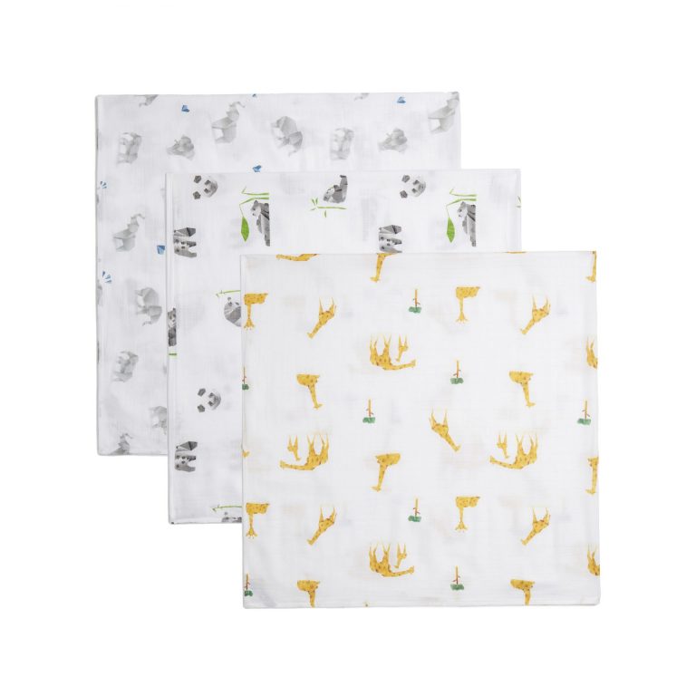 Baby Muslin Swaddles Origami image