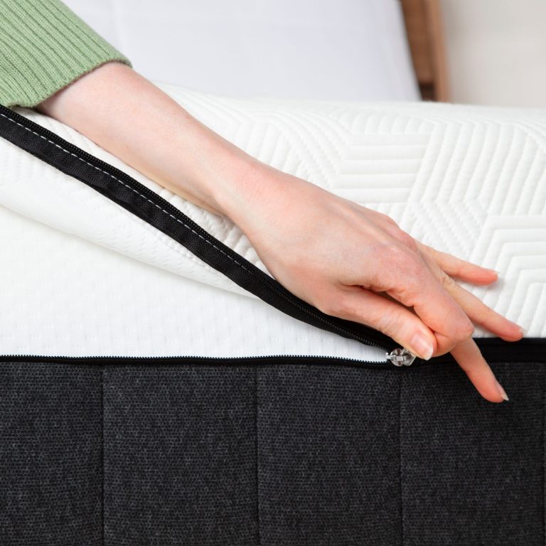 bamboo hybrid mattress removable zipper