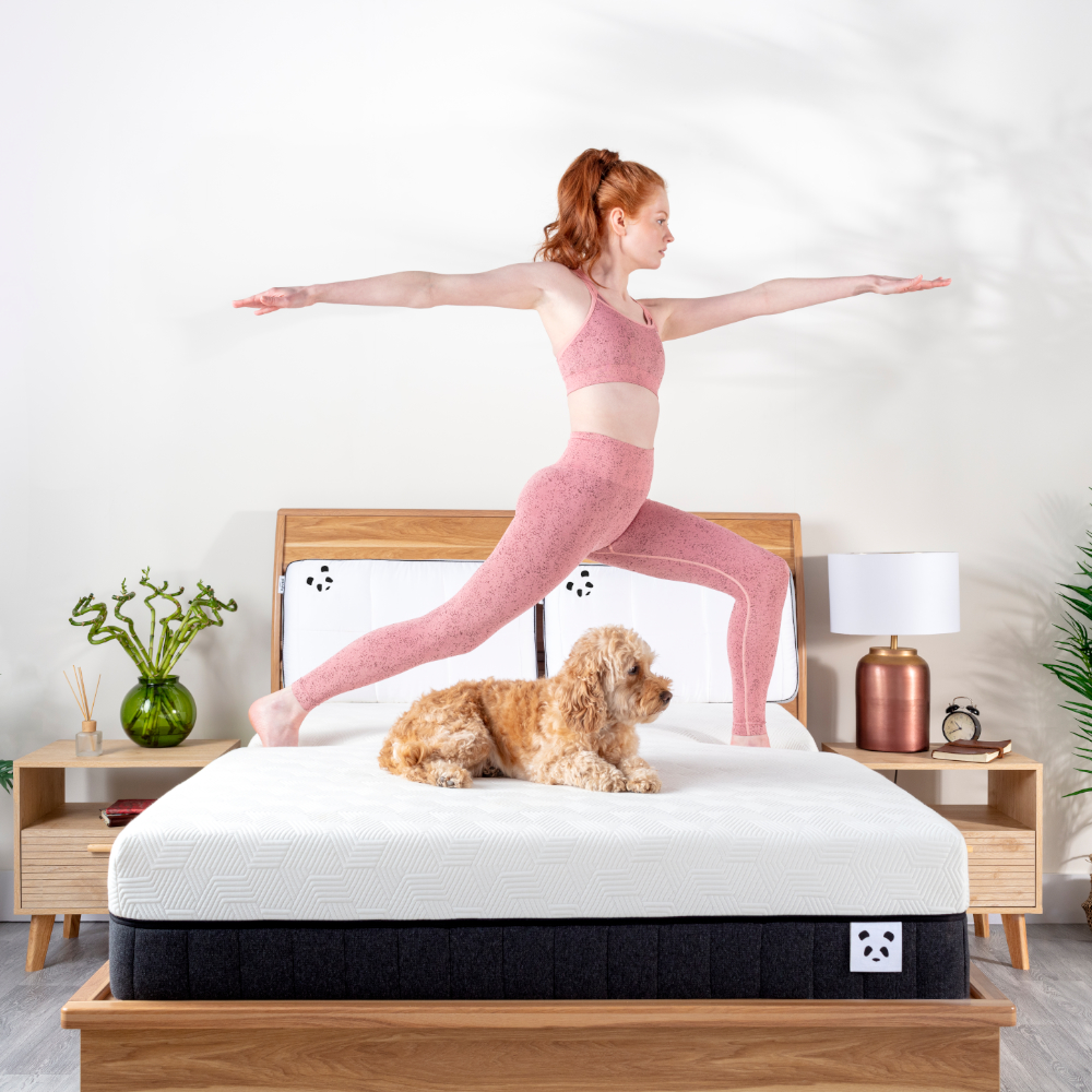 bamboo hybrid mattress yoga