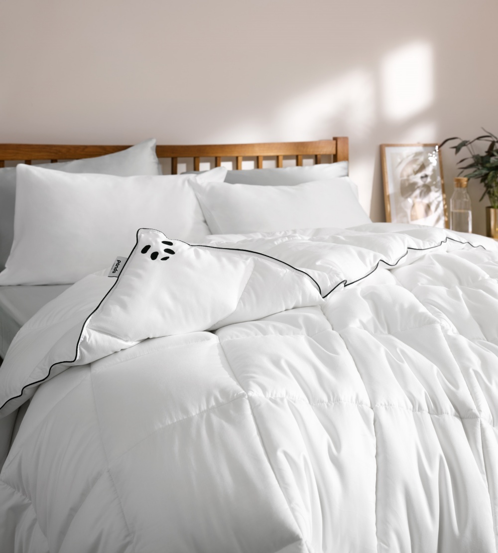 Cloud Bamboo Duvet on Bed Lifestyle
